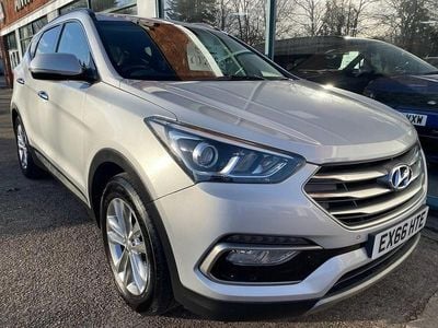 Used Hyundai Santa Fe Premium 2016 Silver SUV