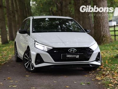 White Used 2023 Hyundai i20 N Line Hatchback | £14,750 (Fair price)