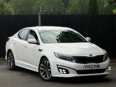 Used Kia Optima 136 HP (100 kW) 2014 White Sedan