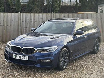 Used BMW 530 M Sport 265 HP (194 kW) 2019 Blue Estate
