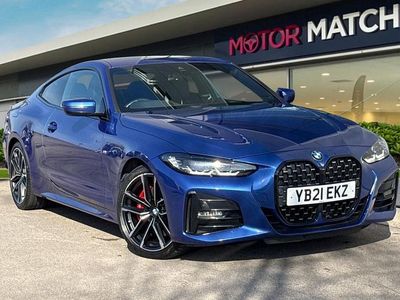 Used BMW 420 M Sport 190 HP (139 kW) 2021 Blue Coupe