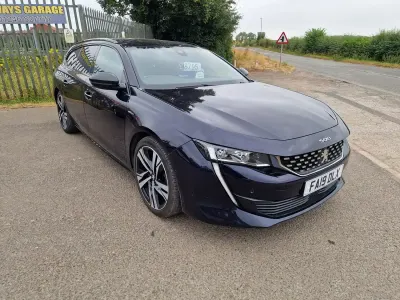 Used Peugeot 508 GT-line 130 HP (95 kW) 2019 Blue Estate