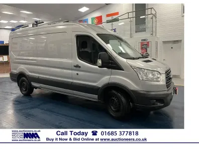 Used Ford Transit 130 HP (95 kW) 2019 Silver Van