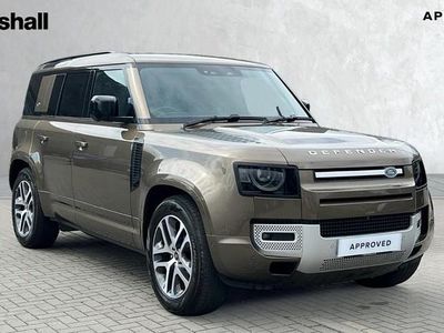 Metallic gondwana stone Used 2021 Land Rover Defender SUV | £43,166 (Fair price)