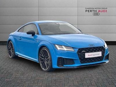 Used Audi TT Black Edition 241 HP (177 kW) 2022 Blue Coupe