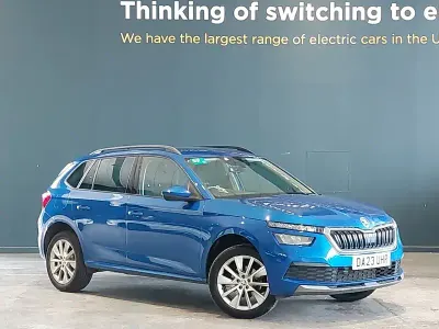 Gebraucht Skoda 110 R SE Drive 110 PS (80 kW) 2023 Blau Kleinwagen