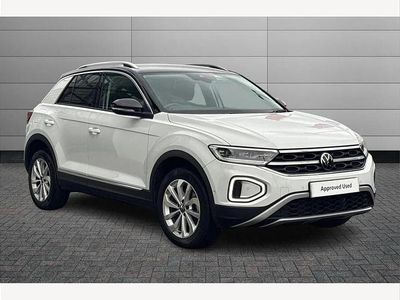White Used 2022 VW T-Roc Style SUV | £20,995 (Fair price)