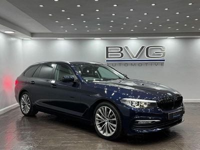 Used BMW 530 Comfort Edition 2018 Blue Estate