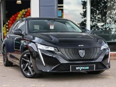 Used Peugeot 308 Allure Premium 129 HP (94 kW) 2022 Black Hatchback