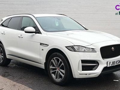 Used Jaguar F-Pace R-Sport 180 HP (132 kW) 2018 White SUV