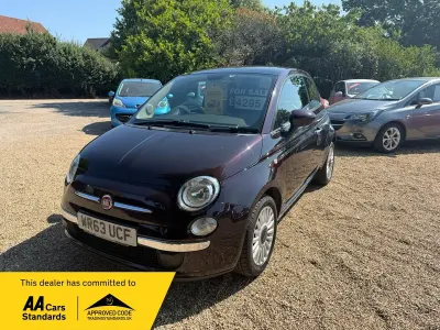 Used Fiat 500 Lounge 2013 Purple Hatchback