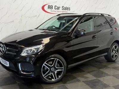 Used Mercedes GLE250 AMG line 201 HP (147 kW) 2018 Black SUV