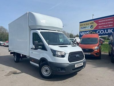 Used Ford Transit 130 HP (95 kW) 2019 White Cabriolet