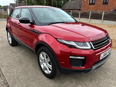 Used Land Rover Range Rover evoque SE 2017 Red SUV
