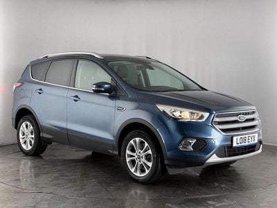 Blue Used 2018 Ford Kuga Titanium SUV | £11,650 (Good price)