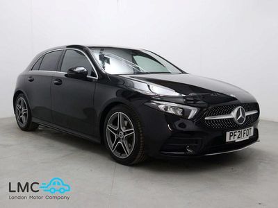 Used Mercedes A200 AMG line 150 HP (110 kW) 2021 Black Hatchback