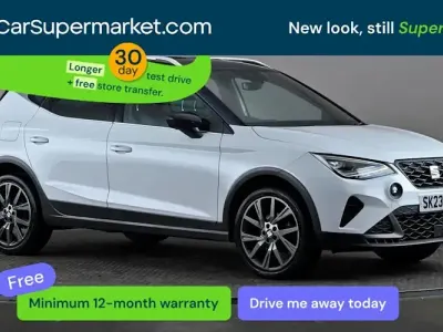 Używany Seat Arona FR 110 KM (80 kW) 2022 Biały SUV
