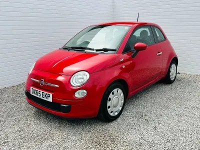 Used Fiat 500 Pop 69 HP (50 kW) 2016 Red Hatchback