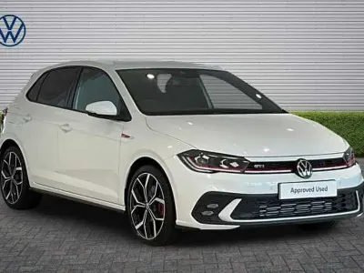New VW Polo GTI 207 HP (152 kW) 2026 White Hatchback