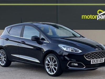 Used Ford Fiesta Vignale 100 HP (73 kW) 2020 Black Hatchback