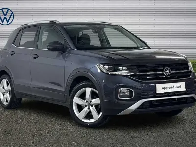 Used VW T-Cross SEL 110 HP (80 kW) 2022 Grey SUV