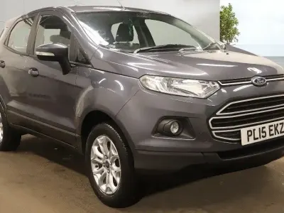 Used Ford Ecosport Zetec 125 HP (91 kW) 2015 Grey SUV