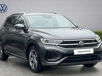 Usado VW T-Roc R-line 150 HP (110 kW) 2023 Cinzento SUV