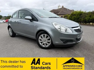 Used Vauxhall Corsa 2010 Silver Hatchback
