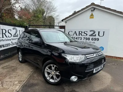 Used Mitsubishi Outlander 150 HP (110 kW) 2014 Black SUV