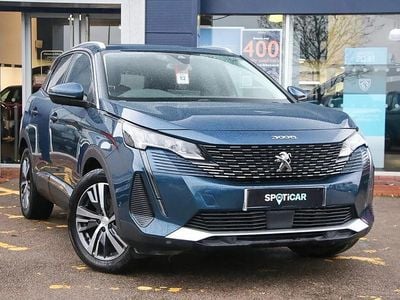 Used Peugeot 3008 Allure Premium 129 HP (94 kW) 2021 Blue SUV