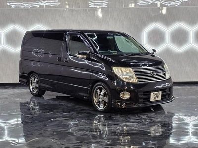 Used Nissan Elgrand 2008 Black MPV