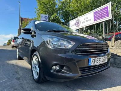 Used Ford Ka Plus Zetec 70 HP (51 kW) 2017 Black Hatchback
