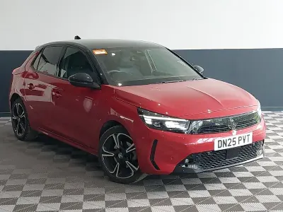 Used Vauxhall Corsa Ultimate 100 HP (73 kW) 2025 Red Hatchback