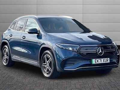 Used Mercedes EQA250 AMG line 139 kW (190 HP) 2021 Denim blue SUV