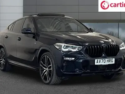 Used BMW X6 M Sport 340 HP (250 kW) 2021 Black SUV