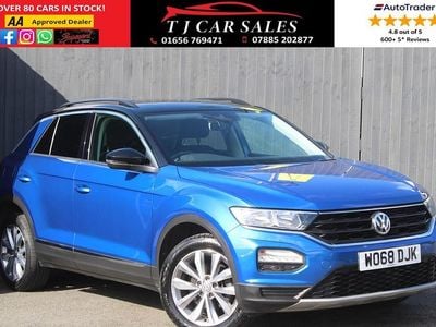 Begagnad VW T-Roc Design 115 HK (84 kW) 2018 Blå SUV