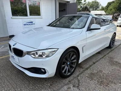 Used BMW 420 Performance 2015 White Cabriolet
