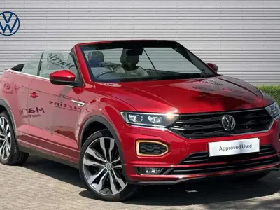Used VW T-Roc R-line 147 HP (108 kW) 2020 Red SUV