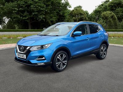 Used Nissan Qashqai N-Connecta 140 HP (102 kW) 2019 Blue SUV