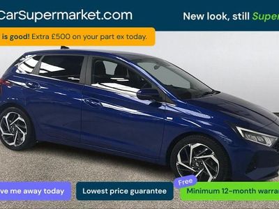 Used Hyundai i20 Premium 101 HP (74 kW) 2022 Blue Hatchback