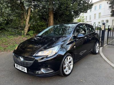 Used Vauxhall Corsa SRi 100 HP (73 kW) 2017 Black Hatchback