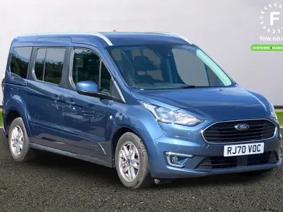 Used Ford Grand Tourneo Connect Titanium 120 HP (88 kW) 2021 Blue MPV