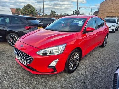 Used Ford Focus Titanium X 120 HP (88 kW) 2018 Red Hatchback