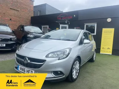 Used Vauxhall Corsa 90 HP (66 kW) 2016 Silver Hatchback