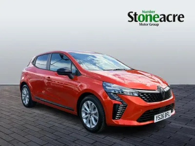 New Renault Clio 90 HP (66 kW) 2026 Orange Hatchback