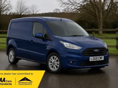 Used Ford Transit Limited 120 HP (88 kW) 2019 Blue Van