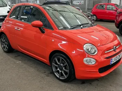 Used Fiat 500 Pop 2021 Orange Cabriolet