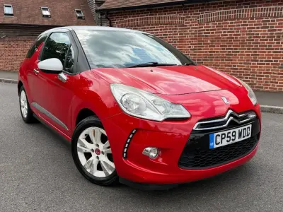 Used Citroën DS3 120 HP (88 kW) 2010 Red Hatchback