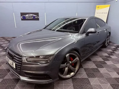 Used Audi A7 Sportback Black Edition 218 HP (160 kW) 2017 Grey Hatchback