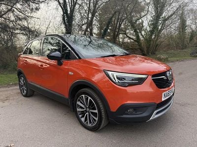 Used Vauxhall Crossland X Elite 130 HP (95 kW) 2019 Orange SUV